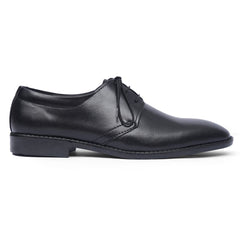 Ascot - Men's Black Box Leather Oxford Shoe - LS-5