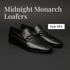 Midnight Monarch Loafers